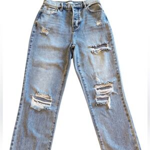 Pacsun Distressed Blue Jeans